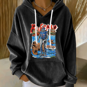 Vintage Buffalo Football Hoodie