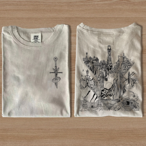 Vintage Fantasy Movie Graphic T-shirt