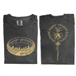 Vintage Fantasy Movie Graphic T-shirt